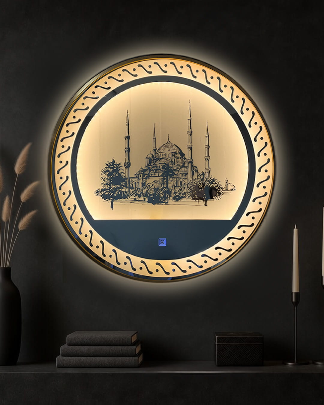 camii Cami Tasarım Led Ayna - Görsel 1